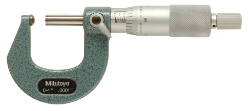MICROMETRO P/EXTERIORES P/TUBO DE 0 - 25.00MM EN 0.01MM