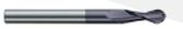 FRESA BOLA TUNGSTENO 1/4" X 1/4" X  4" 2F XL