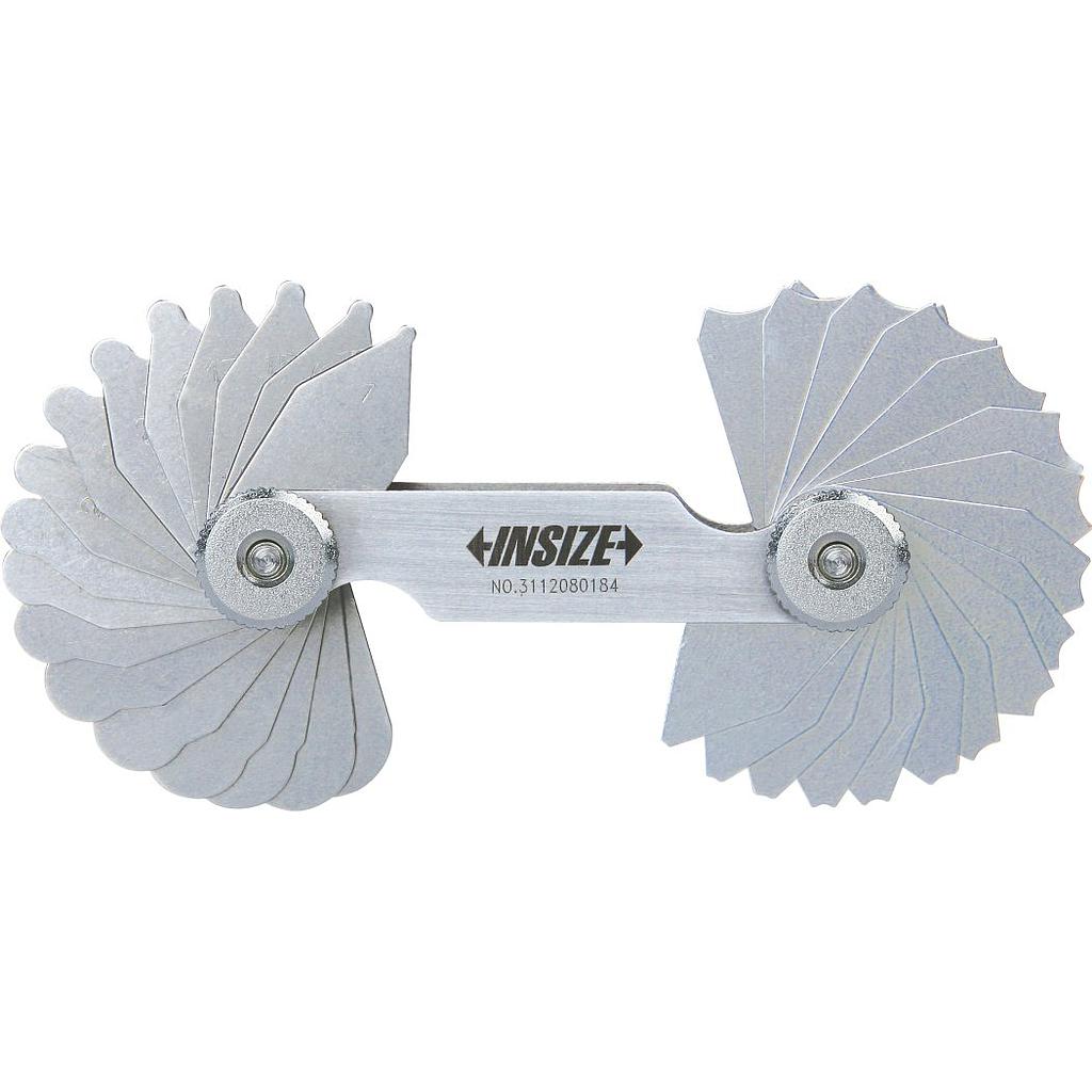 CALIBRADOR DE RADIOS DE 1.00 - 7.00MM 34 HOJAS