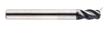 FRESA BOLA CARBURO 1/8" 4F