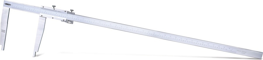 VERNIER PIE DE REY DE 0-600MM/0-24" EN 0.02MM/0.001" PUNTAS LARGAS (150MM)