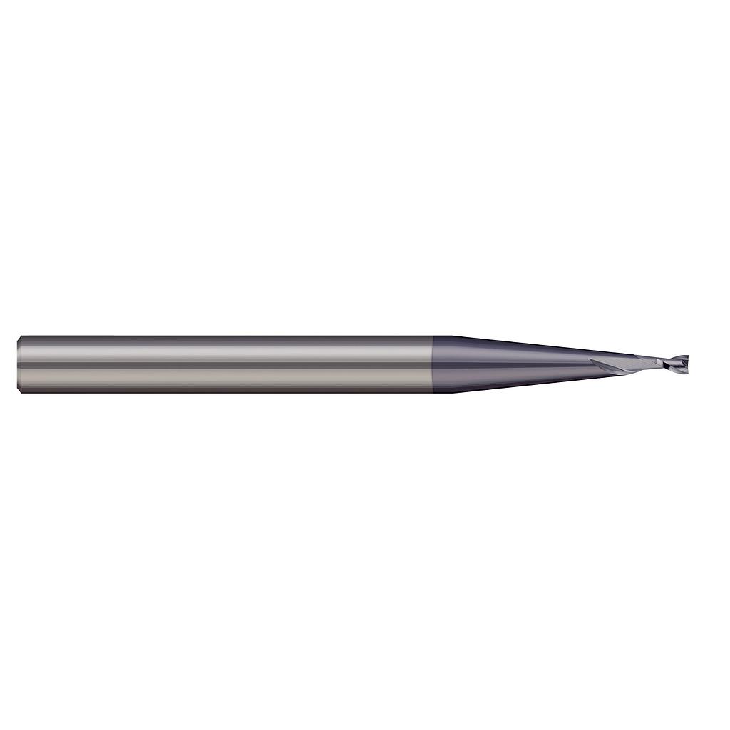 FRESA PLANA TUNGSTENO  CON REVESTIMIENTO ALTIN DE 0.020" 2F