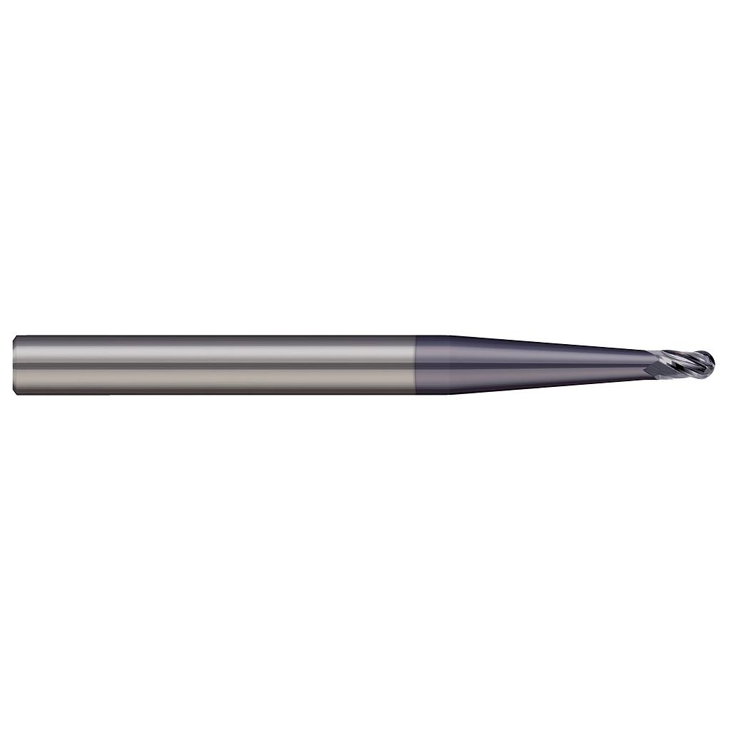 MICRO FRESA BOLA TUNGSTENO  C/REVESTIMIENTO ALTIN DE 0.50MM 2F
