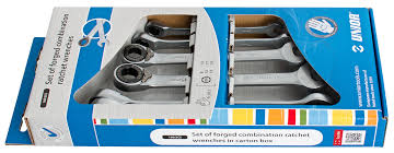 SET DE LLAVES COLA CORONA C/RATCH FLEXIBLE DE 8.00 - 19.00MM 6 PZAS.