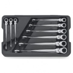 SET DE LLAVES COLA CORONA FLEX. C/RATCH DE 5/16" - 3/4"