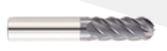 FRESA BOLA TUNGSTENO 1/8" X 1/8" X 1-1/2" 4F DURANA