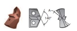 INSERTO P/TALADRADO 32 GEN3 XT C1 AM300 1-5/16"