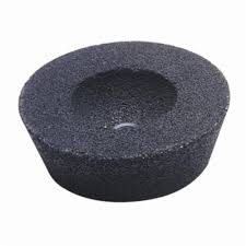 RUEDA NEGRA COPA CONICA 4/3" X 2" X 5/8" - 11 G16