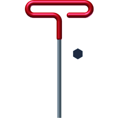 LLAVE ALLEN TIPO T DE 3/32" X 9"