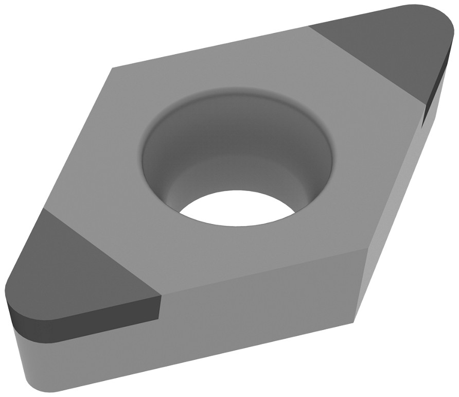 INSERTO NITRURO DE BORO DCGW 070204 CBN P/TORNEADO