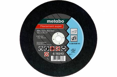 DISCO P/PULIR METAL 5"X1/4X7/8