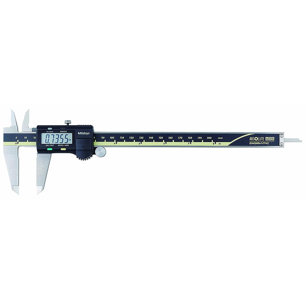 VERNIER DIGITAL DE 8"/200.00MM EN 0.0005"/0.01MM CON SALIDA DATOS