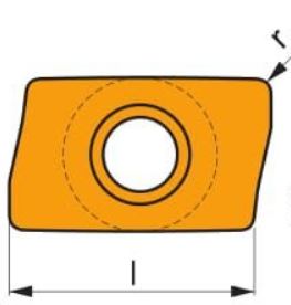 INSERTO P/FRESADO ADMX 070208SR-M 8215