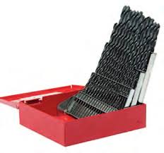 SET DE BROCAS HSS 1/16" - 1"  34 PIEZAS