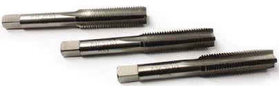 SET DE MACHUELOS 1/4", 5/16", 3/8", 7/16", 1/2", 9/16", 5/8", 3/4"