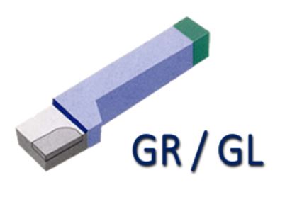 BURIL GR DERECHO 1/4" X 1/4" GR12