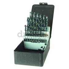 SET DE BROCAS HSS DE 1/2" - 1" DE 33 PIEZAS