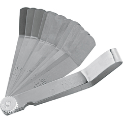 CALIBRADOR DE GALGAS P/ESPESORES CURVO 0.006" - 0.020"