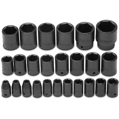 SET DE COPAS DE IMPACTO DE 8.00MM - 36.00MM RAIZ 1/2" 25PZAS