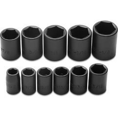 SET DE COPAS DE IMPACTO DE 3/16" - 1-1/8" 6PT 11PZAS