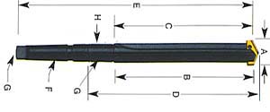 PORTA INSERTO P/TALADRADO 31/32" - 1-3/8" #4 SERIE #2