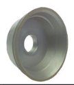 RUEDA DIAMANTE COPA CONICA 3-3/4" X 1-1/2" X 1-1/4" G100
