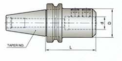 CONO BT40 EMH 1-1/2 X 6" DE LARGO