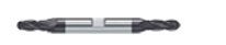 FRESA BOLA DOBLE FILO 1/8" X 3/8" X 3" 4F
