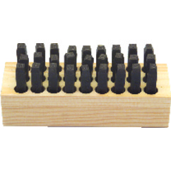 SET LETRAS 3/32" 27 PIEZAS