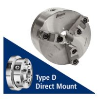 CHUCK DE 16" 3 MORDAZAS TIPO D1-11 CAMLOCK