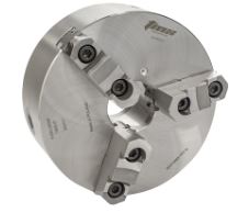 CHUCK UNIVERSAL DE 8" 3 MORDAZAS RESPALDO PLANO ACERO