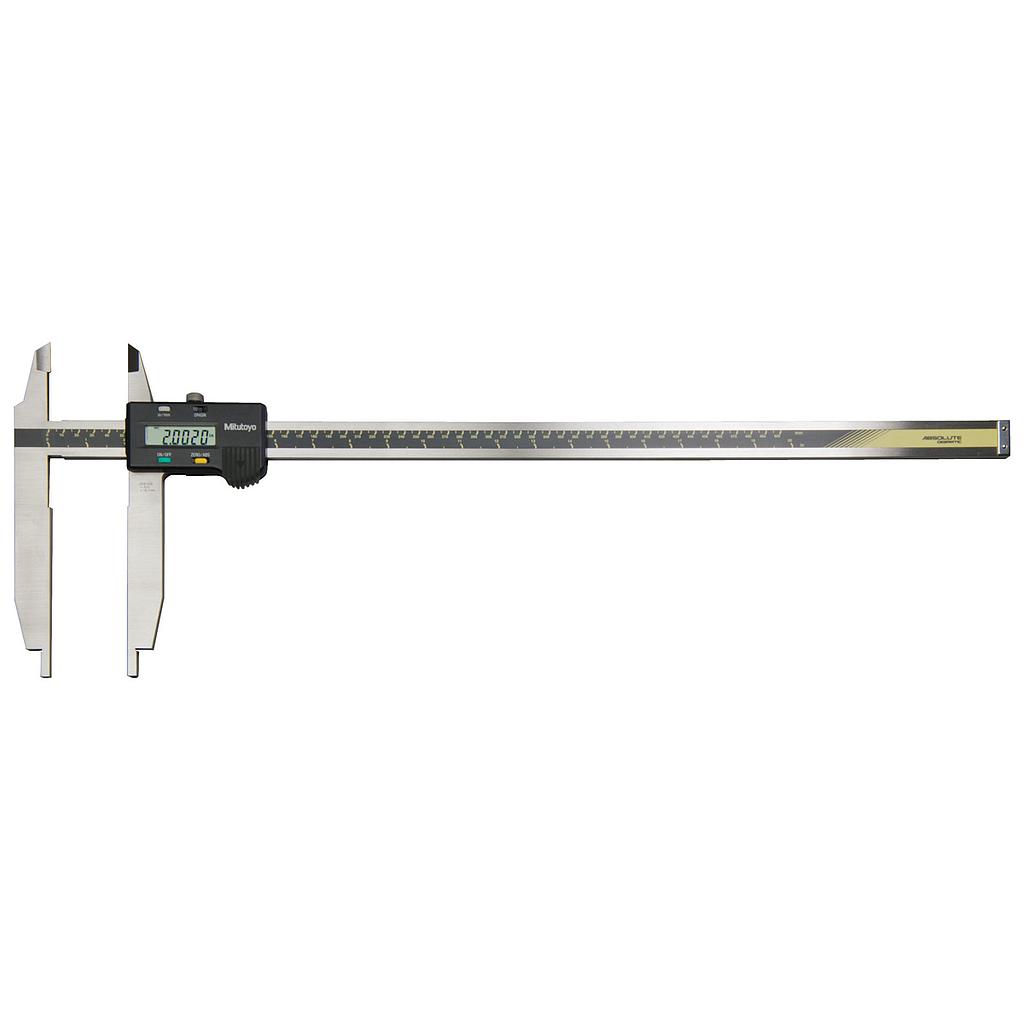 VERNIER DIGITAL DE 500.00MM/0-20" EN 0.0005"/0.01MM PUNTAS LARGAS