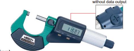 MICROMETRO DIGITAL P/EXTERIORES DE 175.00 - 200.00MM/7" - 8" EN 0.001MM/0.00005"