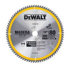 DISCO SIERRA 12" X 1" 80 DIENTES