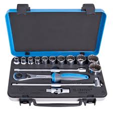 SET DE COPAS 10.00 - 32.00MM RAIZ 1/2" 15 PZAS.