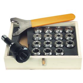 SET DE BOQUILLAS ER16 1/16" - 13/32" 12PZS