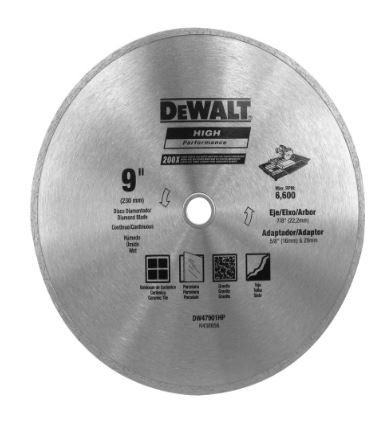 DISCO DIAMANTADO CONTINUO 9"