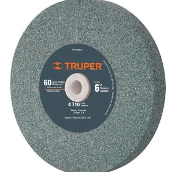 RUEDA GRIS 6" X 3/4" X 1" G60