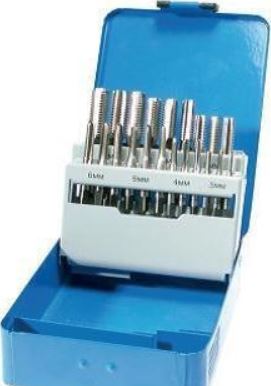 SET MACHUELOS NPT 1/4" - 1" 6 PIEZAS