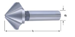 AVELLANADOR HSS 10.00MM X 6.00MM 3F 90º