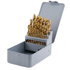 SET DE BROCAS HSS REV. TITANIO 1/16" - 3/4"