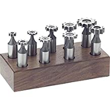 SET FRESA WOODRUF 1/4" - 3/4" 6PZAS.