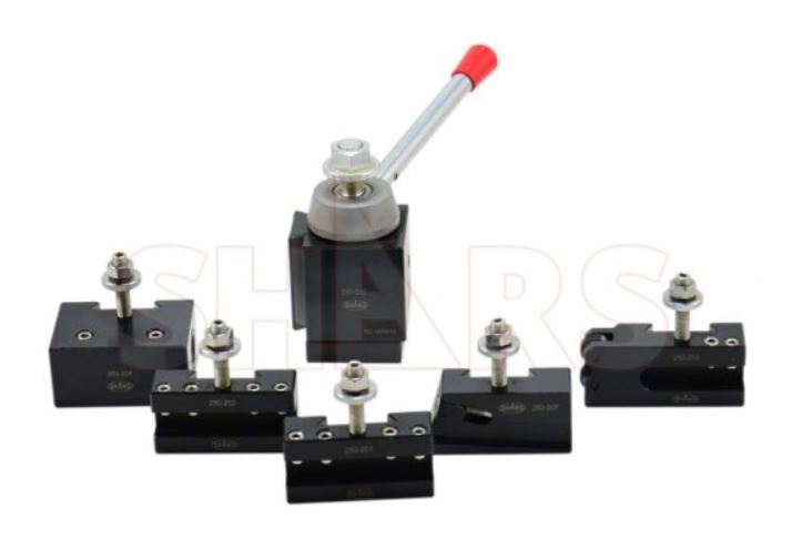 SET TORRETA CAMBIO RAPIDO BXA 10" - 15" DE VOLTEO
