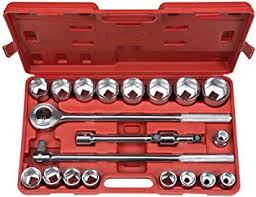 SET COPAS 21.00 - 60.00MM RAIZ 3/4" 28 PIEZAS 12PTS