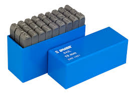 SET DE LETRAS 6.00MM 27 PZAS.