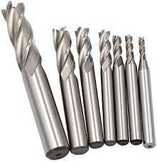 SET DE FRESA DE TUNGSTENO DE 3.00MM - 22.00 4F 10 PIEZAS