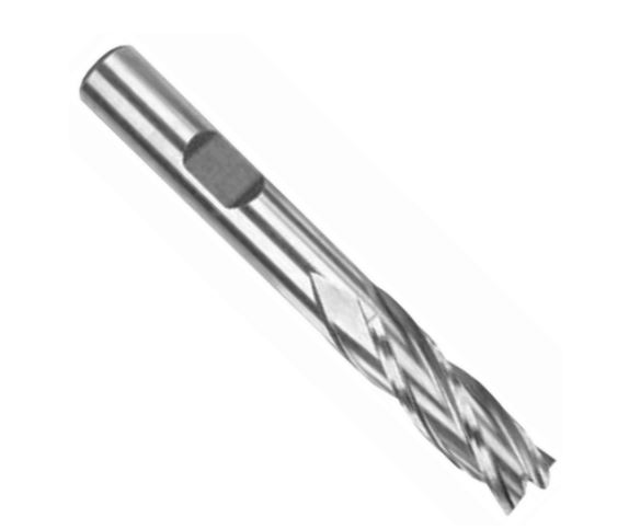 FRESA PLANA HSS 1/2" X 1/2" X 3-1/4" 4F