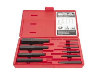 EXTRACTOR DE TORNILLO 1/8" - 1" 10 PIEZAS
