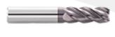 FRESA PLANA TUNGSTENO TORICA 5/16" X 5/16" X 2-1/2" 4F RADIO 0.030"