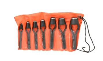 SET DE PONCHADORES 3/16" - 5/16" 7 PIEZAS